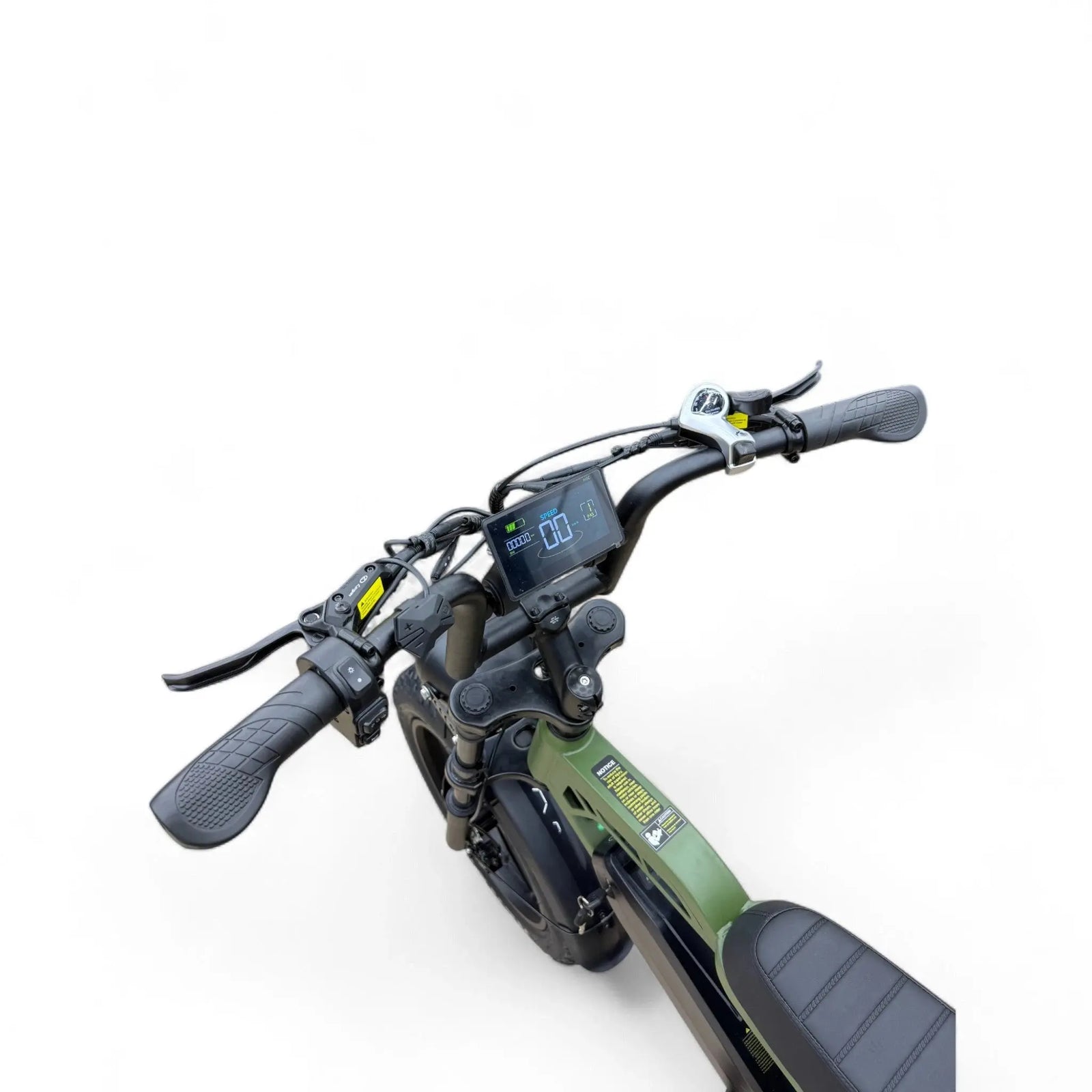 Diablo E-One V20 Pro Fatbike – Groen – 250W – Volledige vering – Hydraulische schijfremmen: - AE-trading