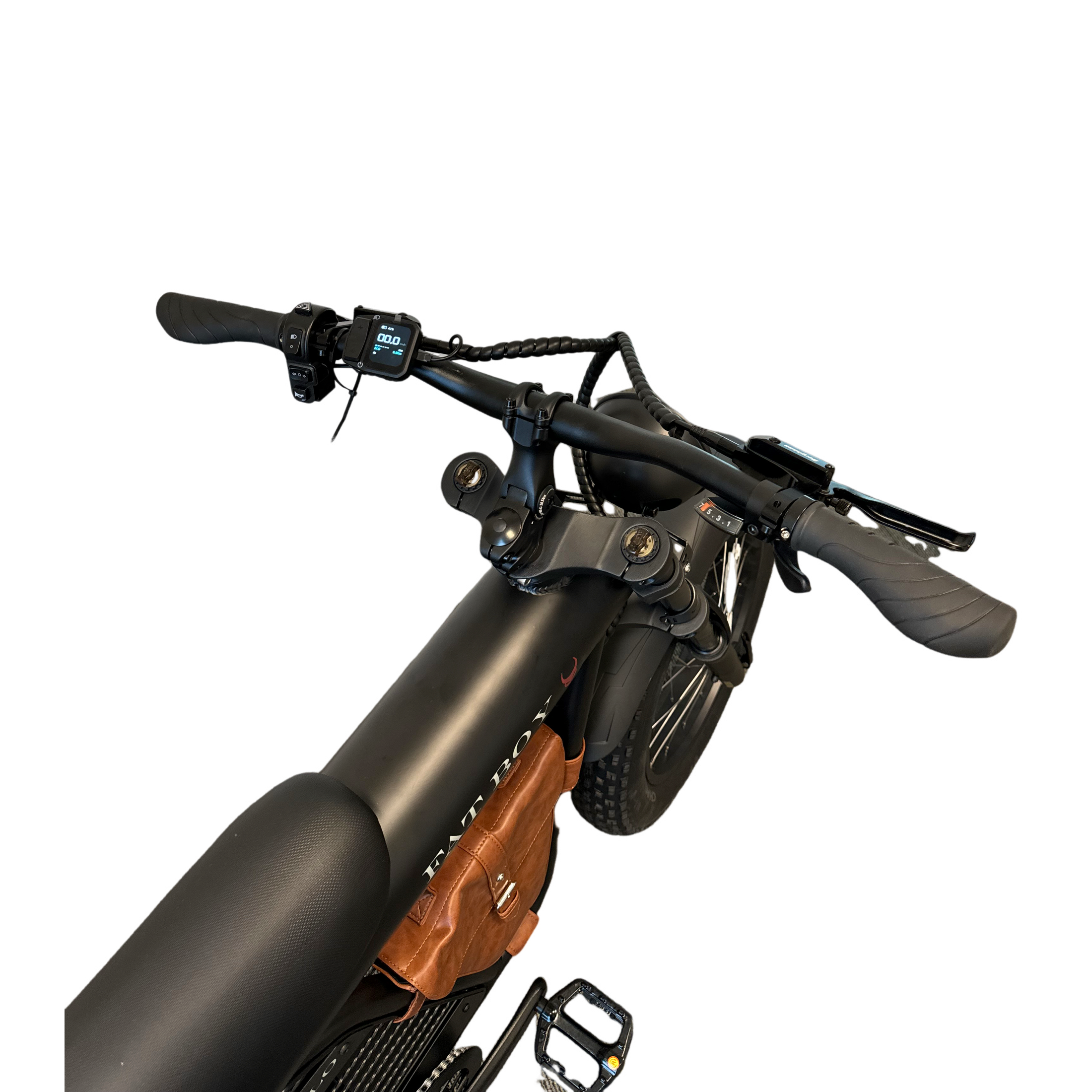 Diablo Fat Boy Fatbike met Hydraulische Remmen - Mat Zwart - 2025