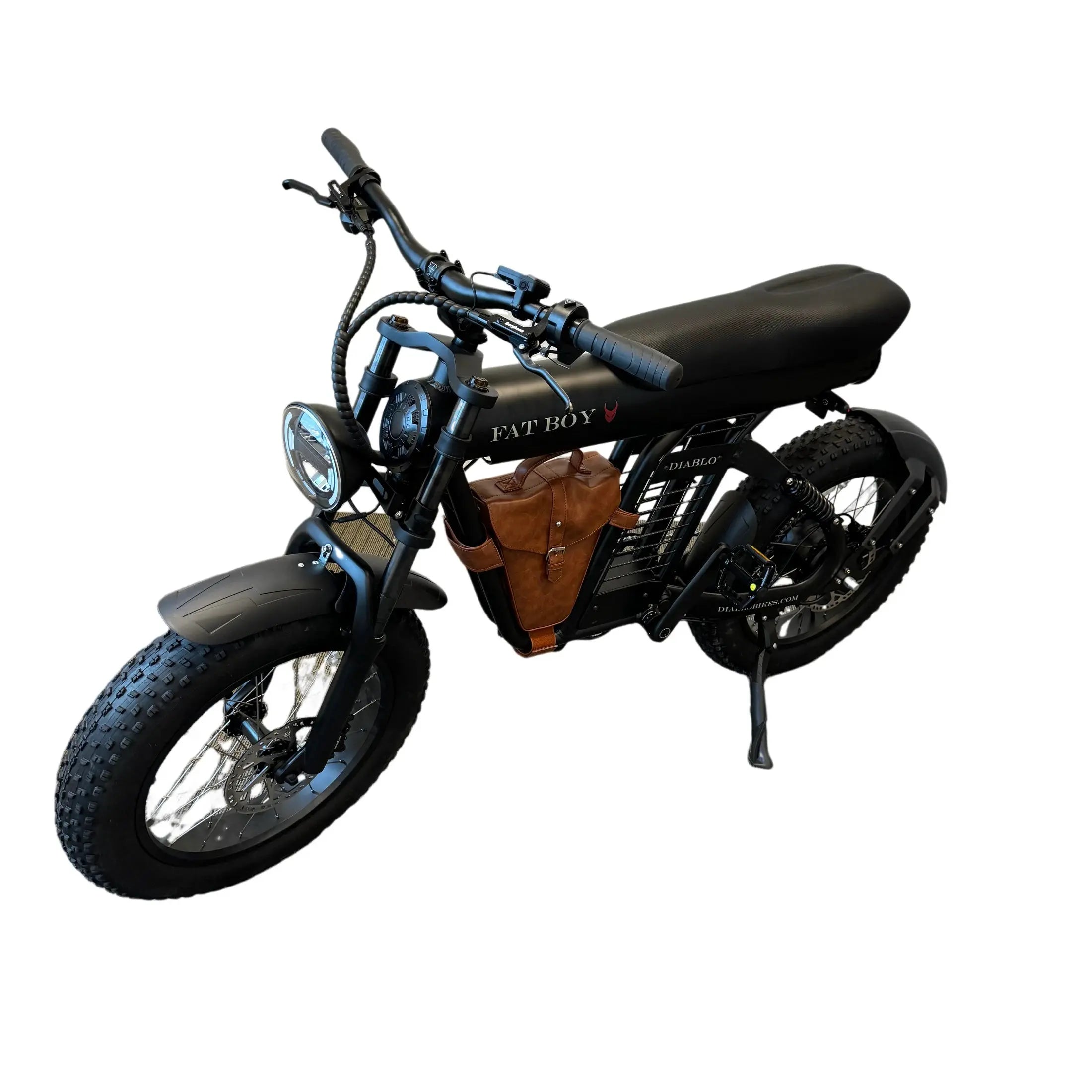 Diablo Fat Boy Fatbike met Hydraulische Remmen - Mat Zwart - 2025 - AE-trading