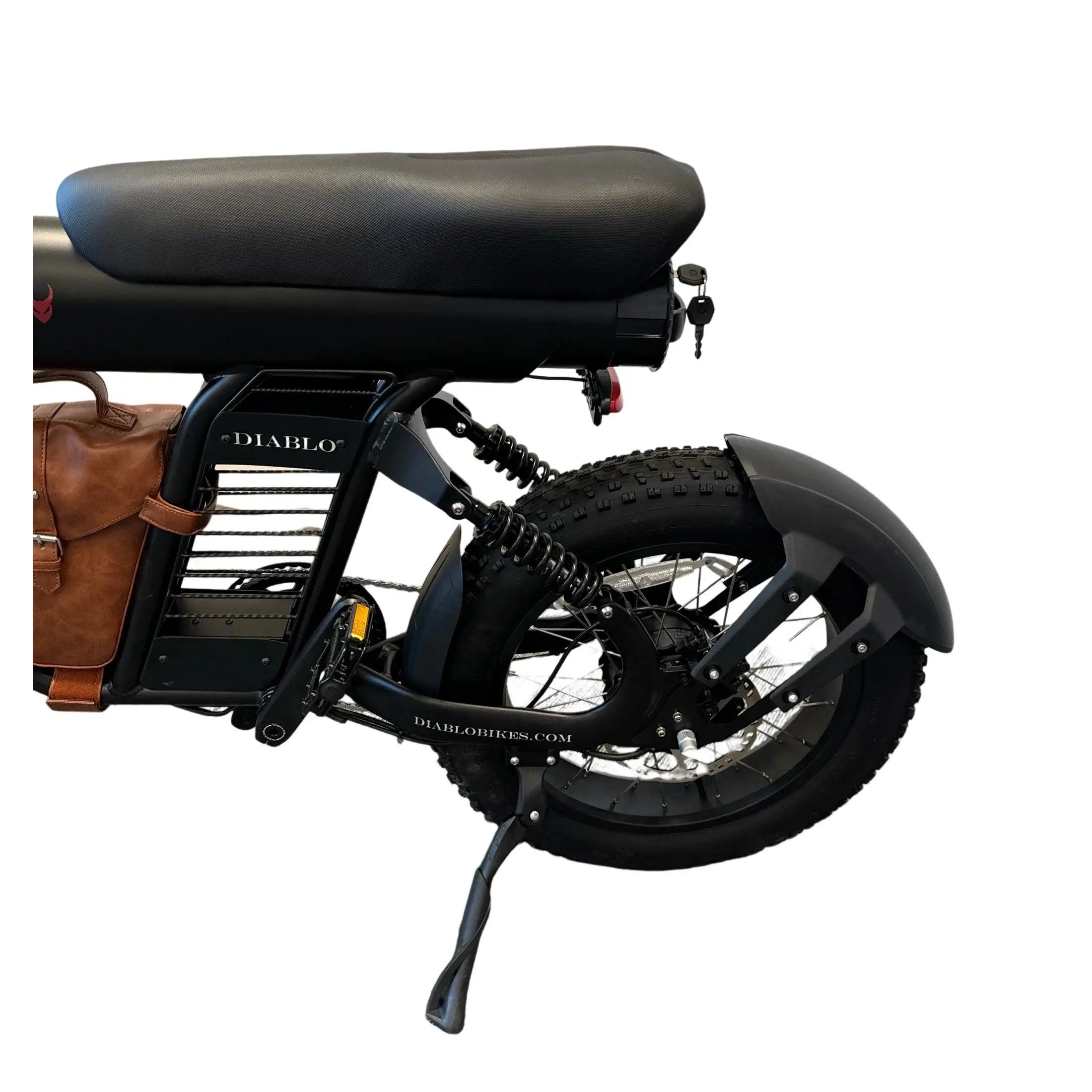 Diablo Fat Boy Fatbike met Hydraulische Remmen - Mat Zwart - 2025 - AE-trading