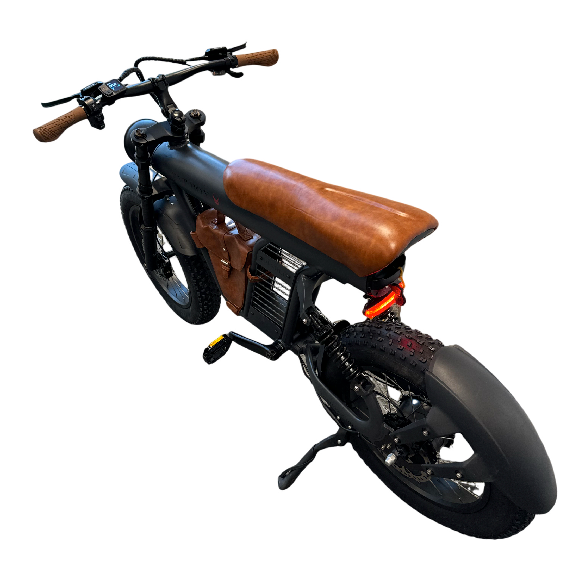 Diablo Fat Boy Fatbike met Hydraulische remmen - Mat Grijs Bruin - 2025 - AE-trading