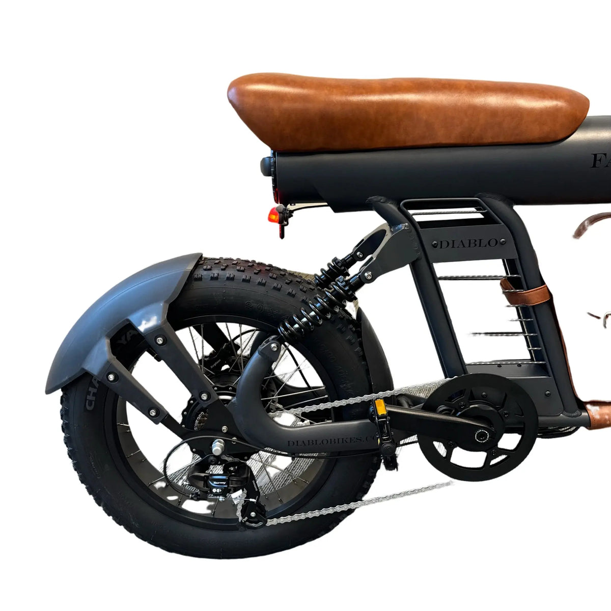 Diablo Fat Boy - Fatbike - Mat Grijs Bruin - AE-trading