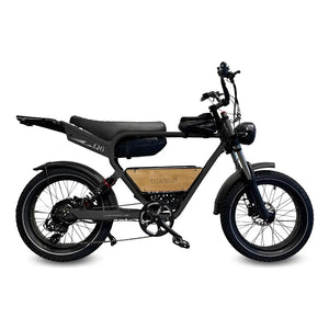 Diablo Q6 Fatbike - Mat Zwart - AE-trading