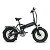 Diablo Storm Fatbike Vouwfiets met Hydraulische remmen - Mat Zwart