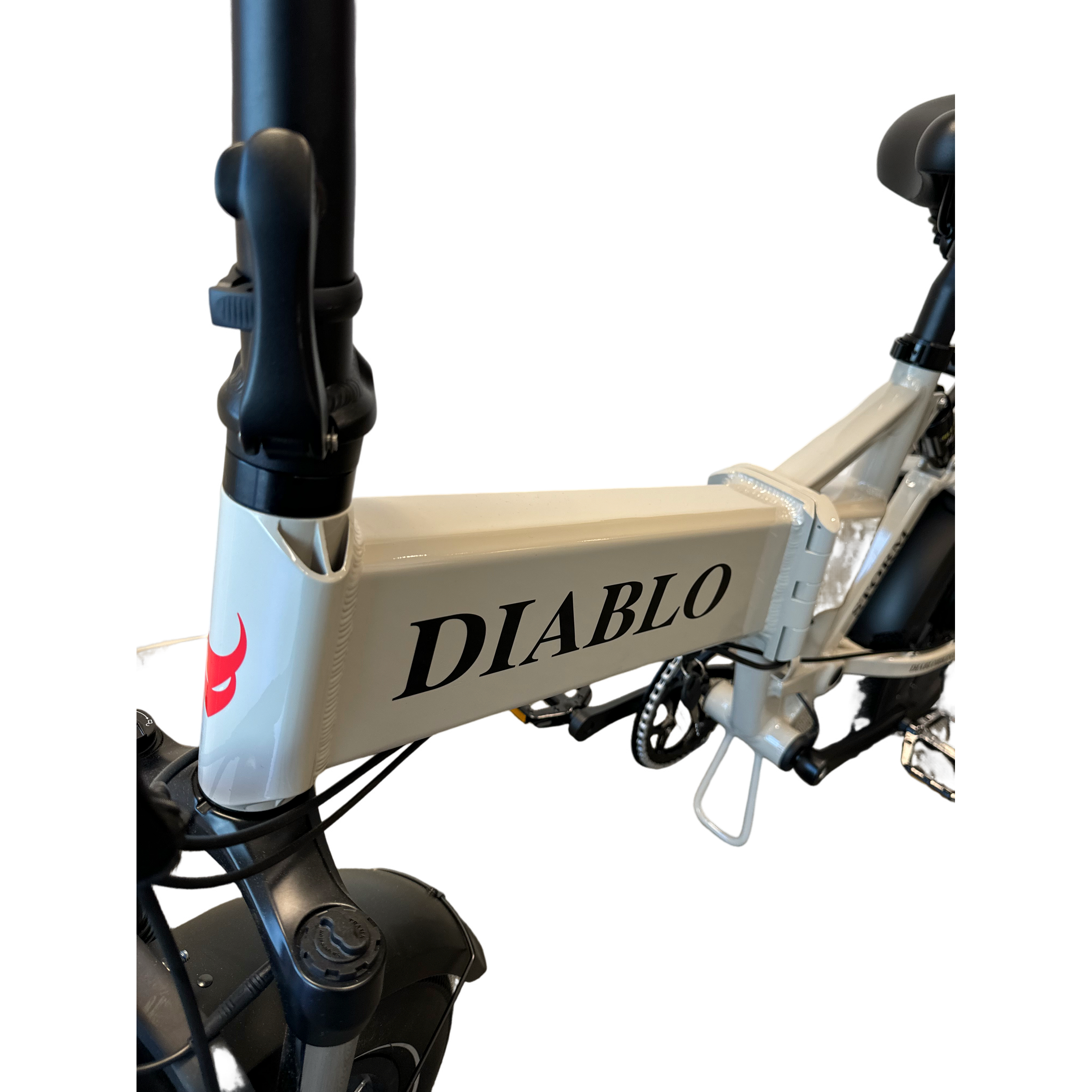 Diablo Storm Fatbike Vouwfiets met Hydraulische remmen - Fashion Grey