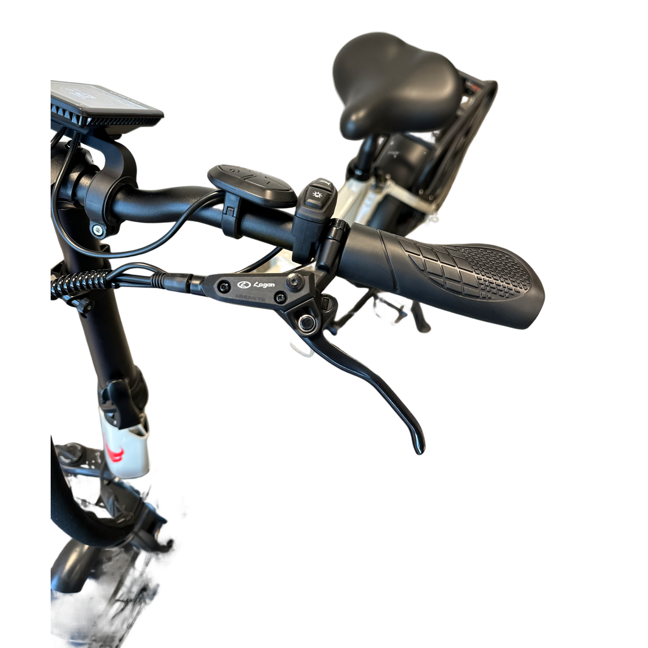 Diablo Storm Fatbike Vouwfiets met Hydraulische remmen - Fashion Grey
