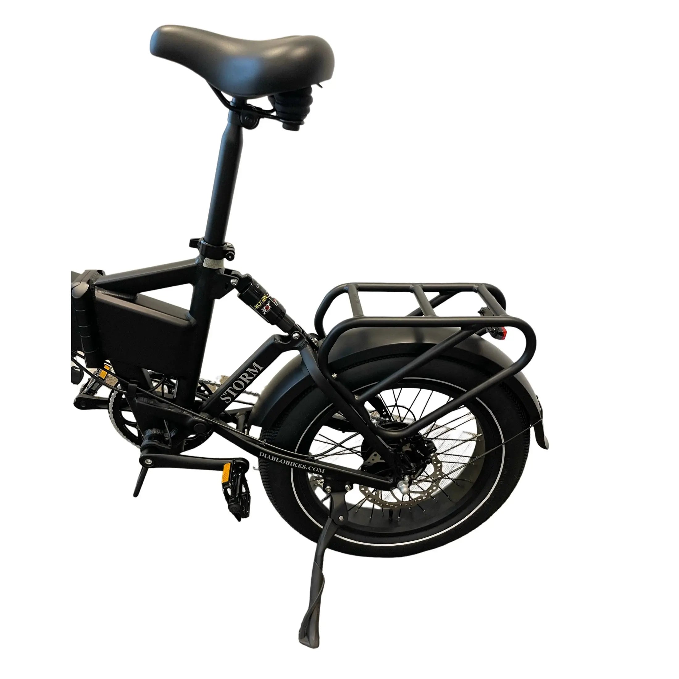 Diablo Storm Fatbike - Elektrische Vouwfiets - Mat Zwart - AE-trading