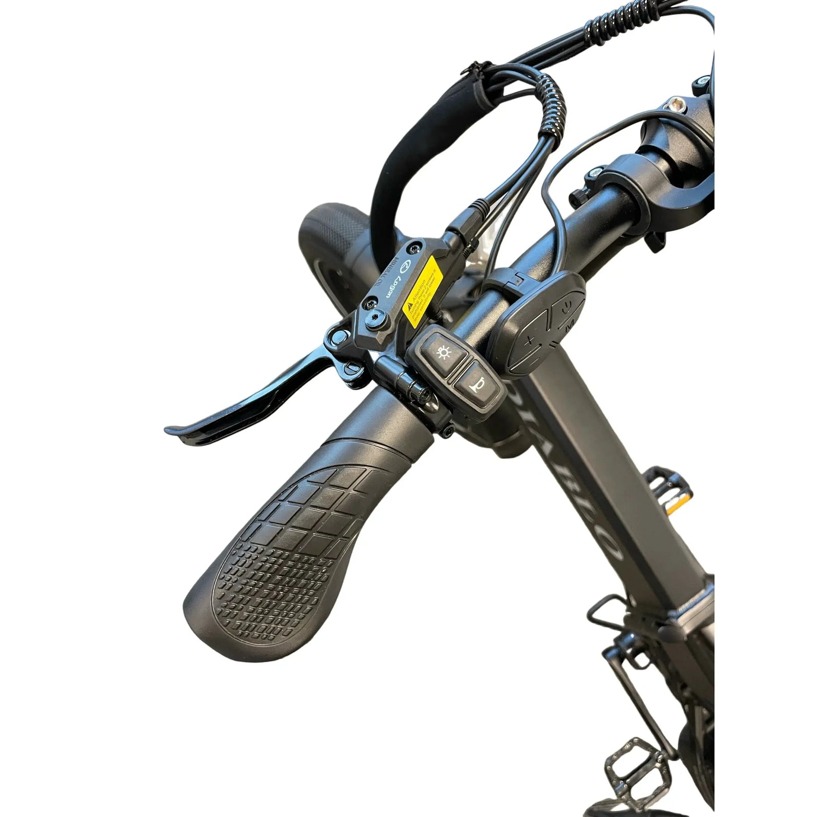 Diablo Storm Fatbike - Elektrische Vouwfiets - Mat Zwart - AE-trading