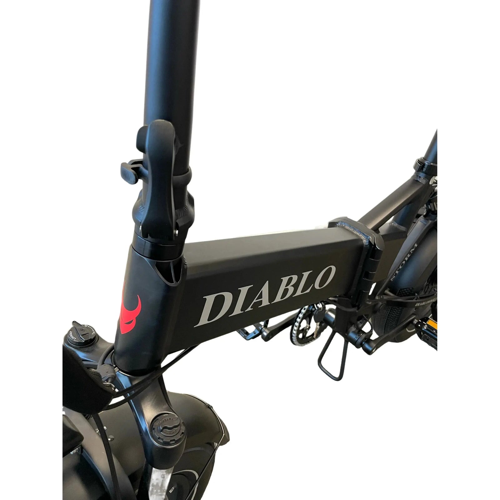 Diablo Storm Fatbike - Elektrische Vouwfiets - Mat Zwart - AE-trading