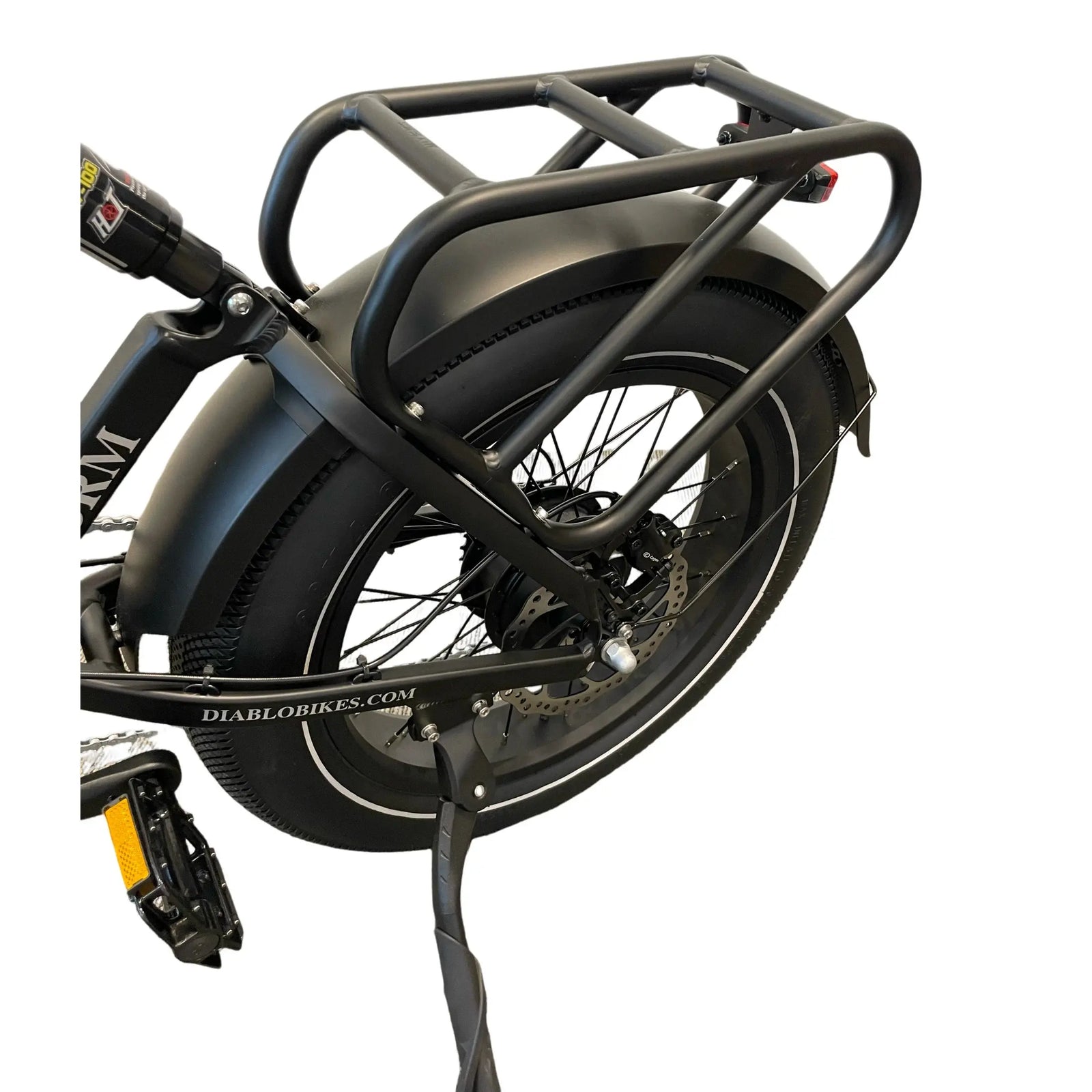 Diablo Storm Fatbike - Elektrische Vouwfiets - Mat Zwart - AE-trading