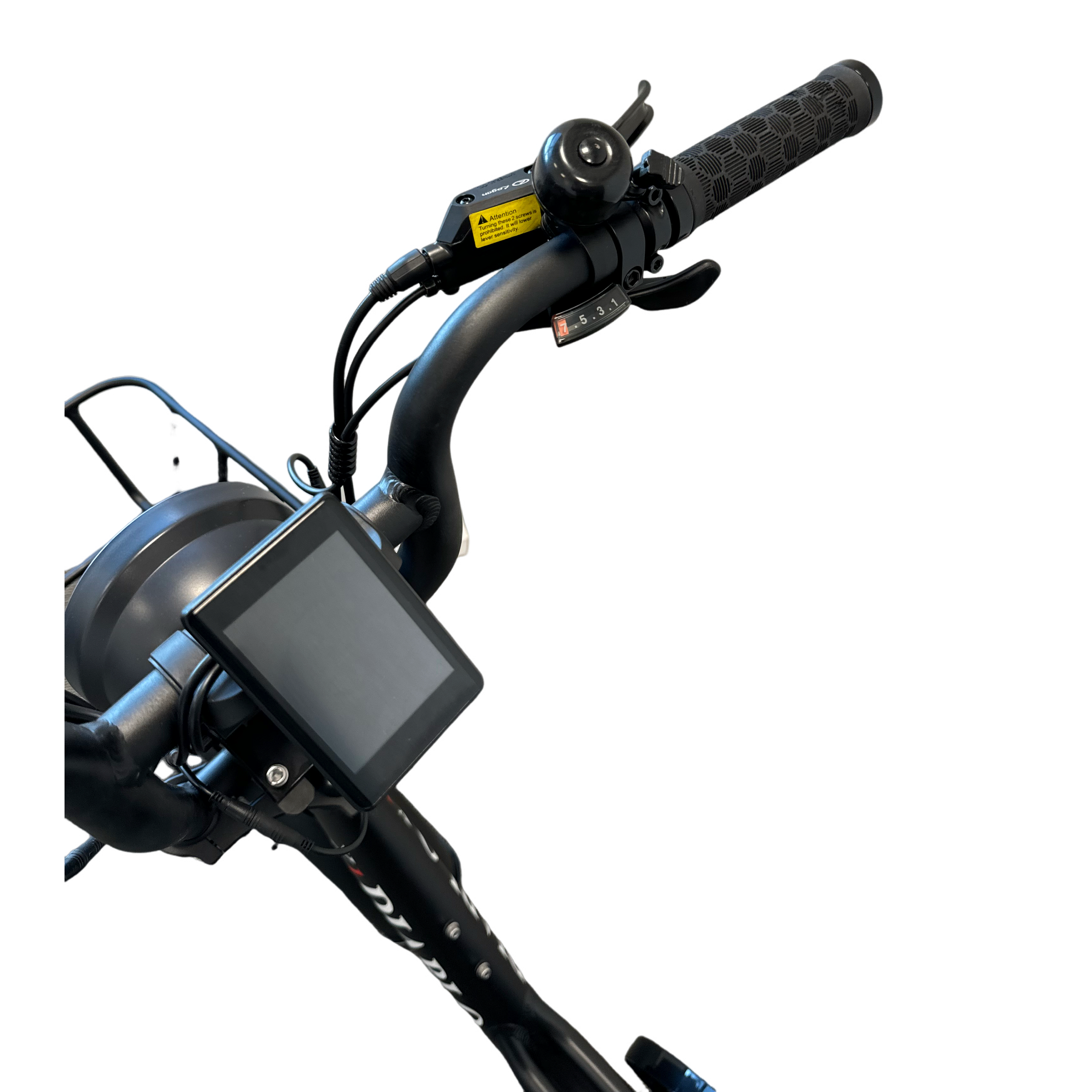 Diablo X1 Fatbike met Hydraulische Remmen - Mat Zwart - AE-trading