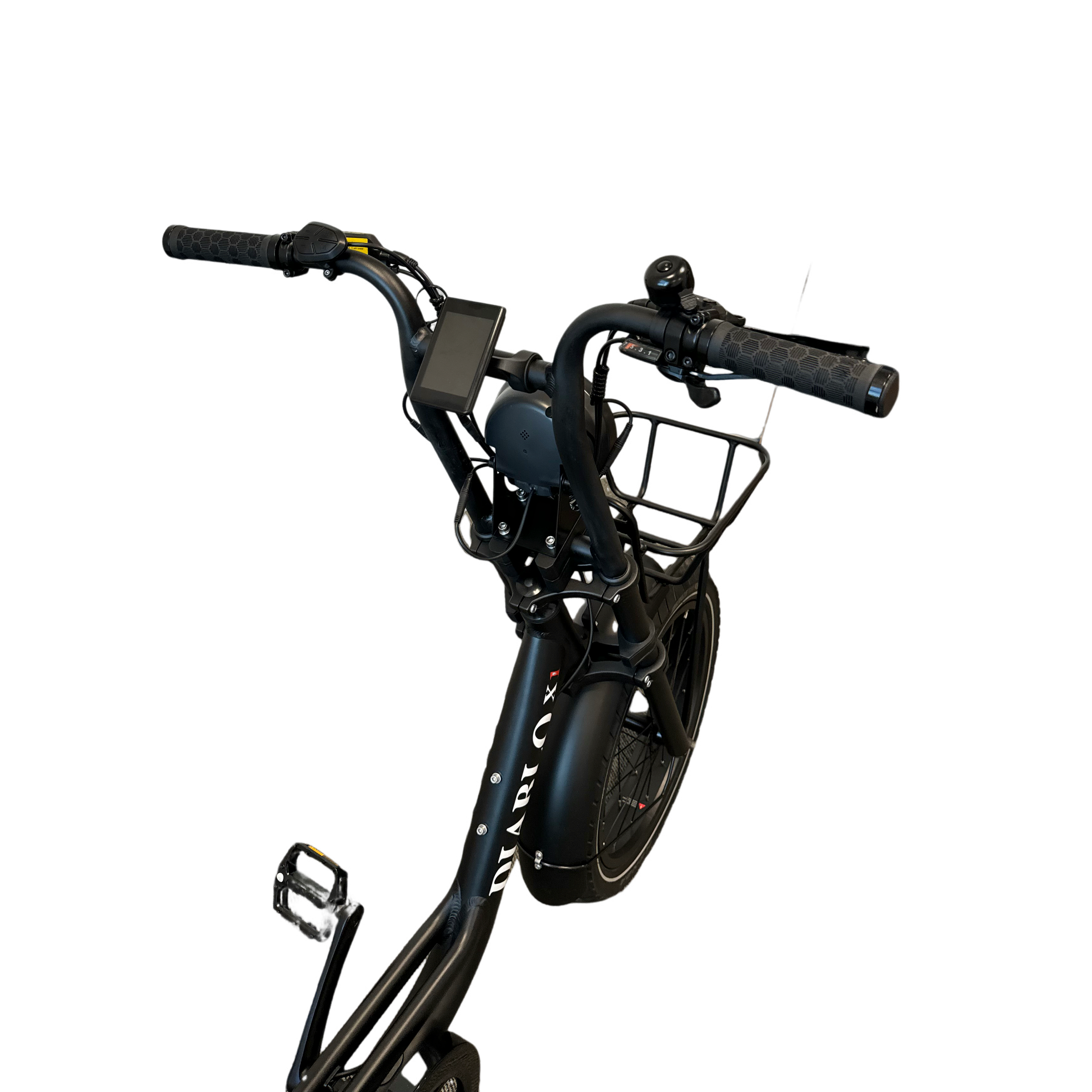 Diablo X1 Fatbike met Hydraulische Remmen - Mat Zwart - AE-trading