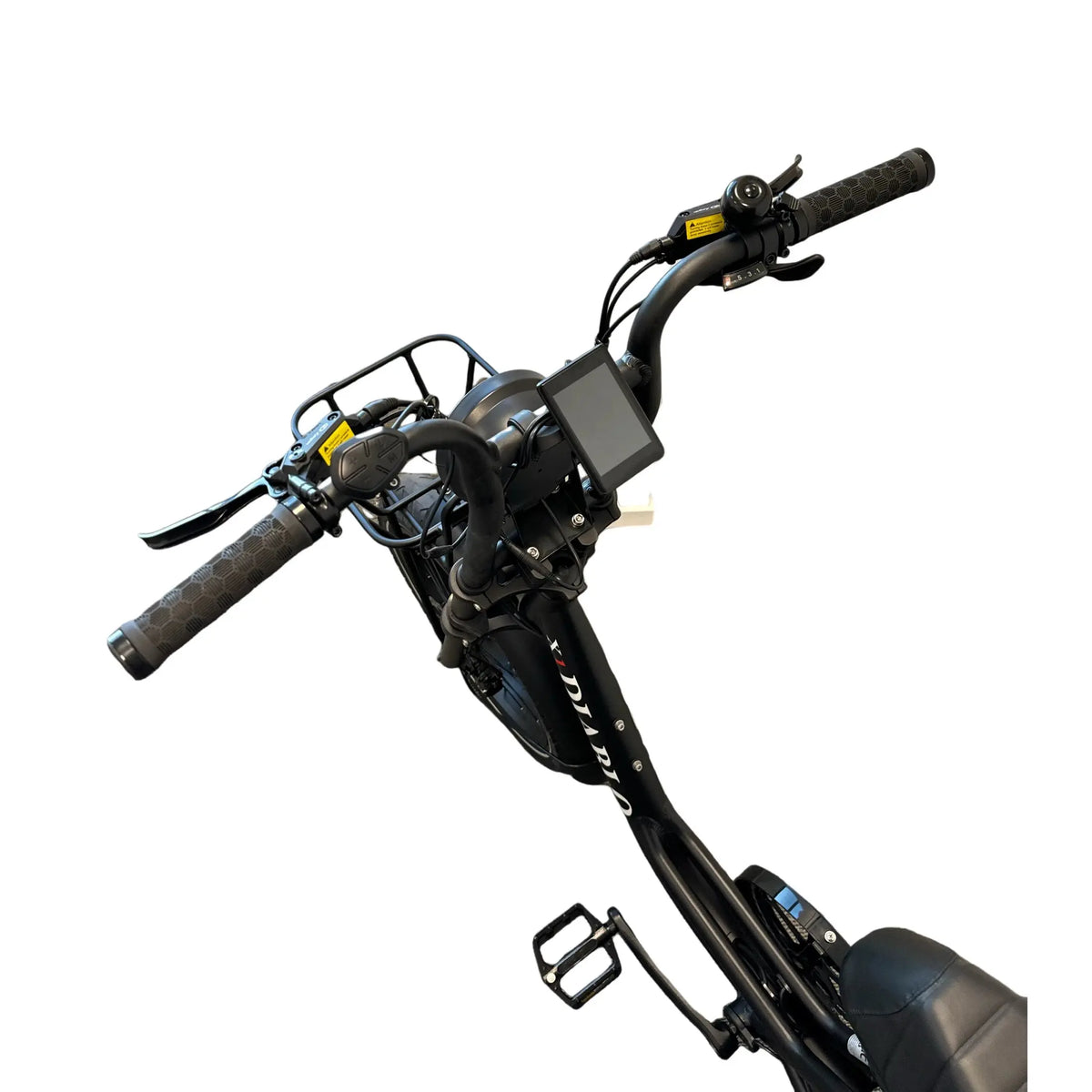 Diablo X1 Fatbike - Mat Zwart - AE-trading