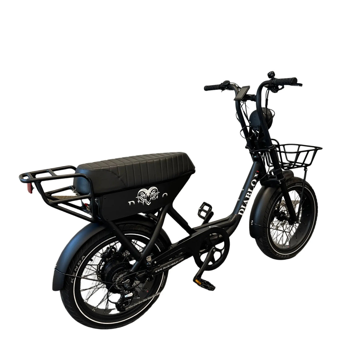 Diablo X1 Fatbike - Mat Zwart - AE-trading