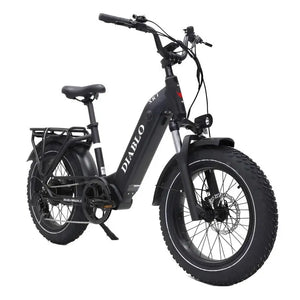 Diablo XR1 Fatbike - Mat Zwart - AE-trading