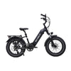 Diablo XR2 - Fatbike - Mat Zwart - 20 inch - 160 kg Draagvermogen - Accu Vermogen 15.6 Ah - Hydraulische Remmen - 250W AKM Middenmotor - Shimano 7 Versnellingen - AE-trading