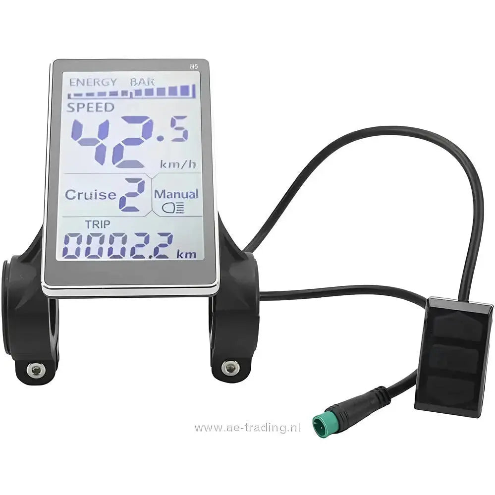 Ouxi M5 3.0 display — V8/C80/H9/C90, begrensd 25 km/u - AE-trading