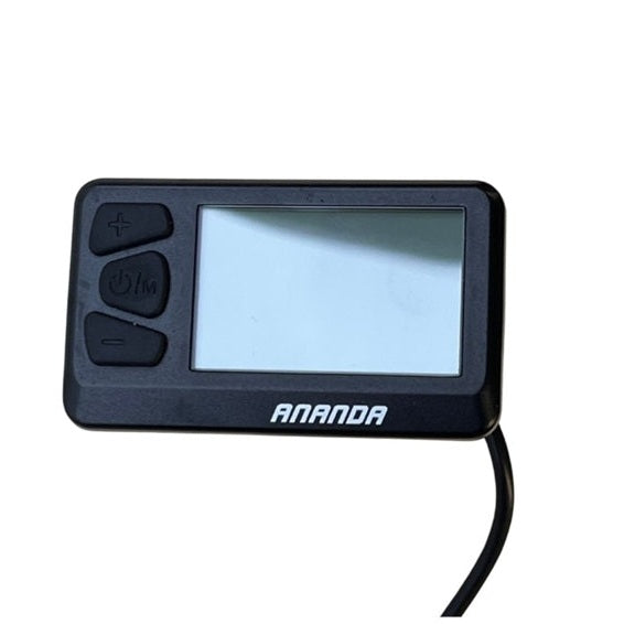 E-bike Display LCD Ananda D13 – Lange kabel 95 cm geschikt voor Altec Fania/Troja/Delta - AE-trading