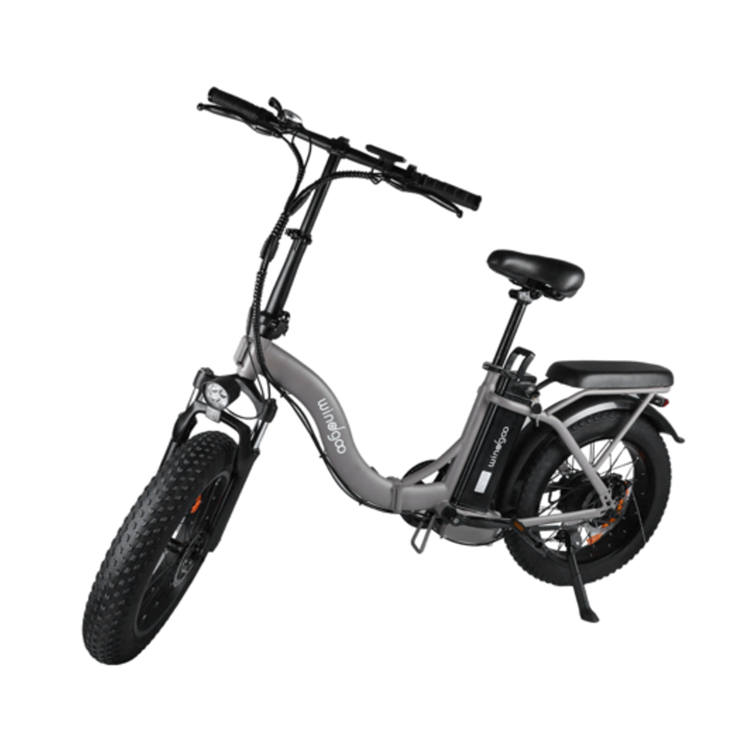 Windgoo E20 Pro - Elektrische Fatbike-Vouwfiets - Beige - 20x4 inch - 120 kg Draagvermogen - Accu 450Wh (48V, 12.5Ah) - 250W Motor - 7 Shimano Versnellingen - Dubbele Schijfremmen - AE-trading