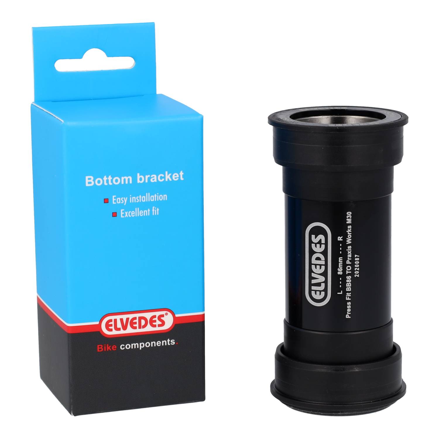 Elvedes trapas adapter Press fit BB86/92 Praxis M30 - AE-trading