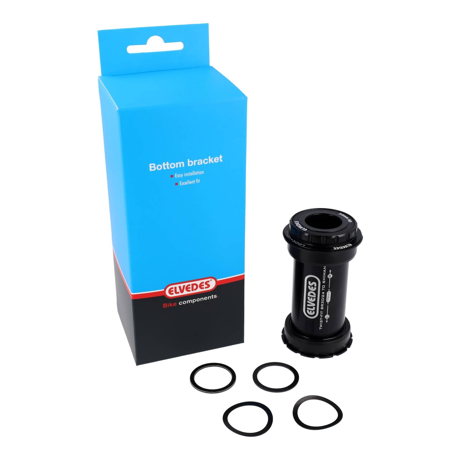 Elvedes trapas adapter Twistfit BB Right Shimano 24mm - AE-trading