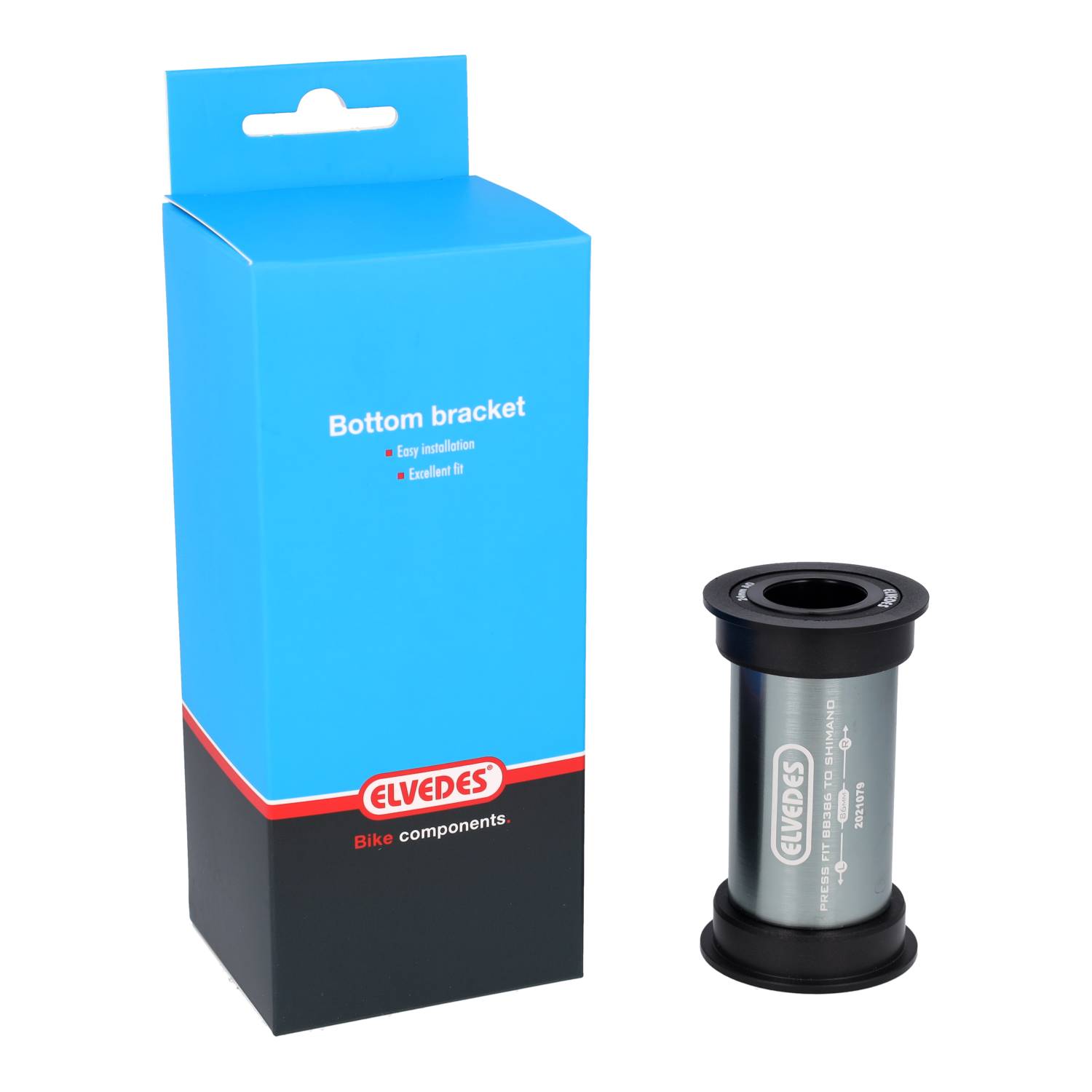 Elvedes trapas adapter Press Fit BB386 Shimano 24mm - AE-trading
