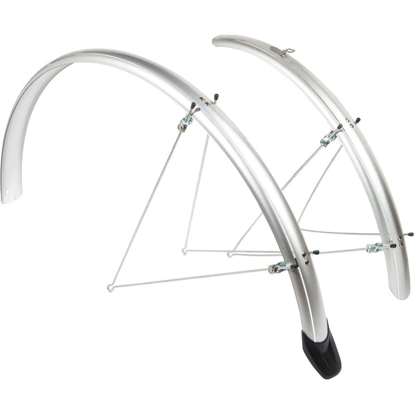 EF spatbord set Elegance 28 46mm zilver - AE-trading