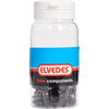 Elvedes gesealede ferrules 5,0mm zwart (50) - AE-trading