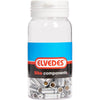 Elvedes gesealede ferrules 4,3mm zilver (50) - AE-trading
