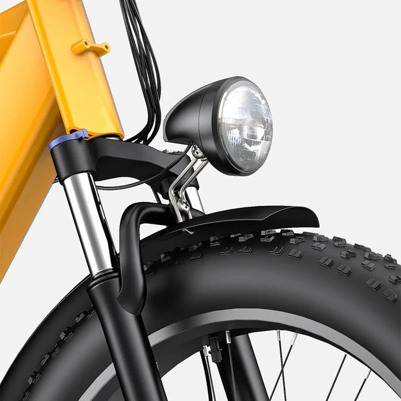 Engwe E26 - Geel High Step Elektrische Fiets E-Bike Fatbike