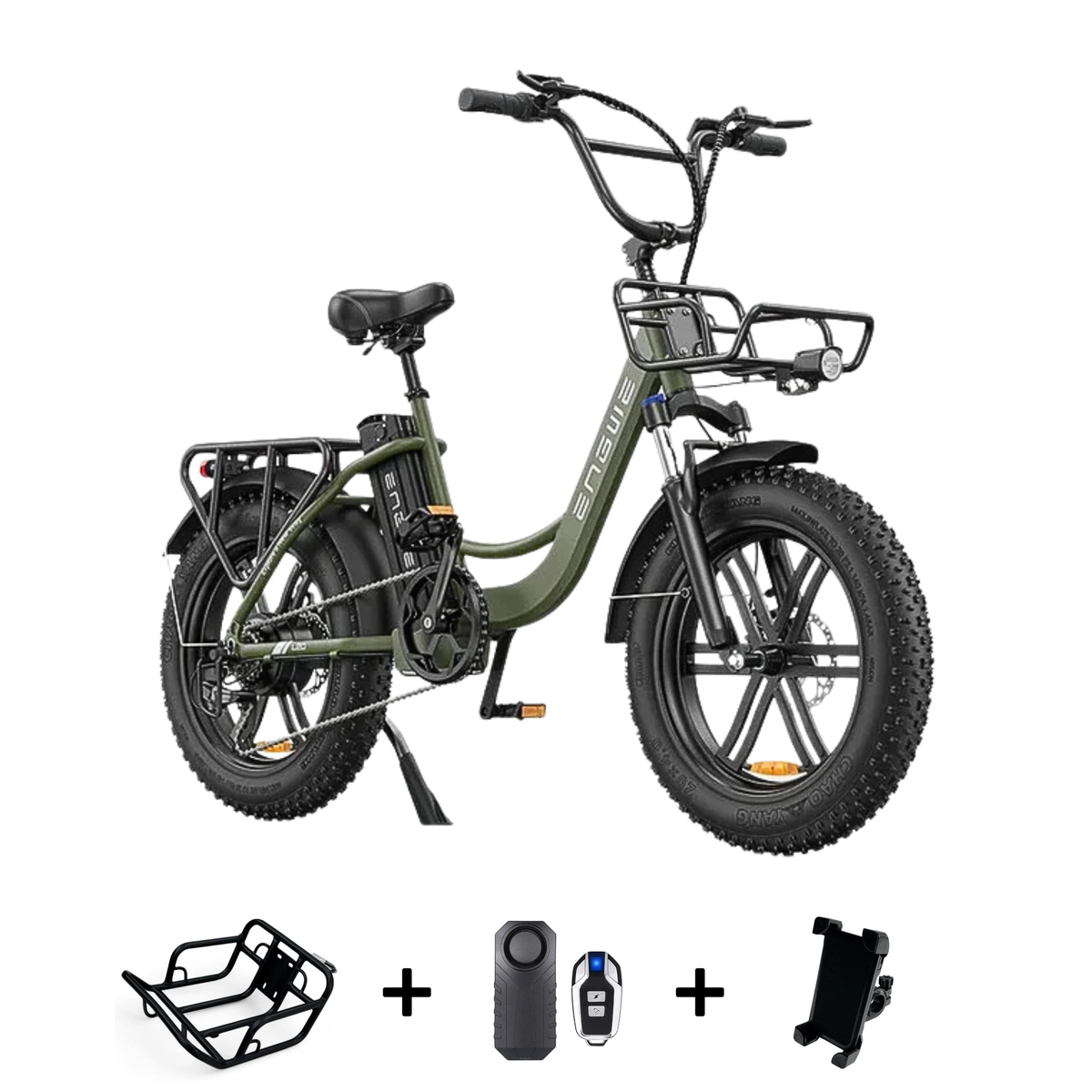 ENGWE L20 Fatbike - Groen - AE-trading