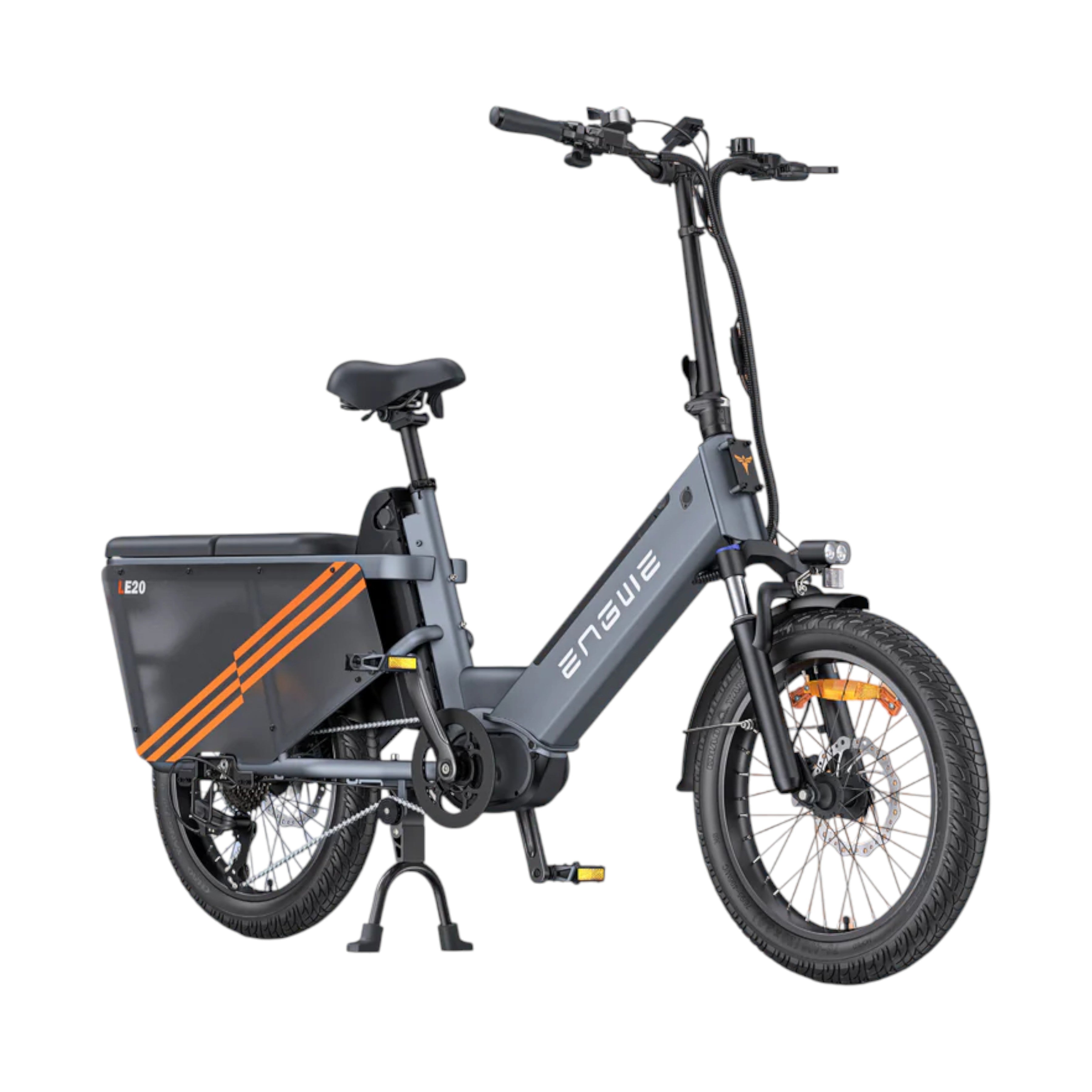 ENGWE LE20 - Zwart - 250W - Dubbele Batterij - Longtail E-Bike - AE-trading