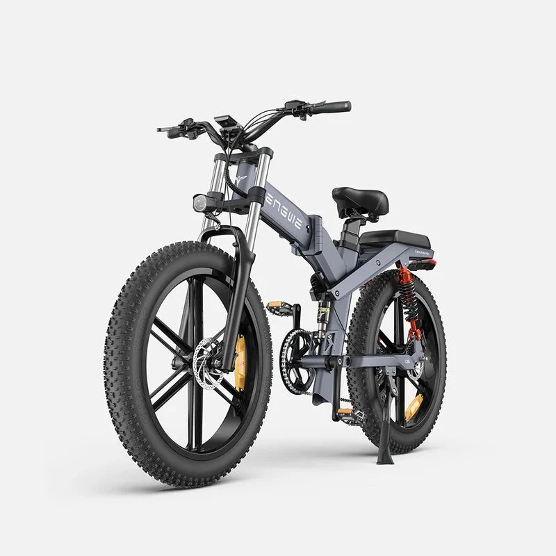 Engwe X26 - Elektrische Vouwfiets Dubbele Accu Grijs Fatbike