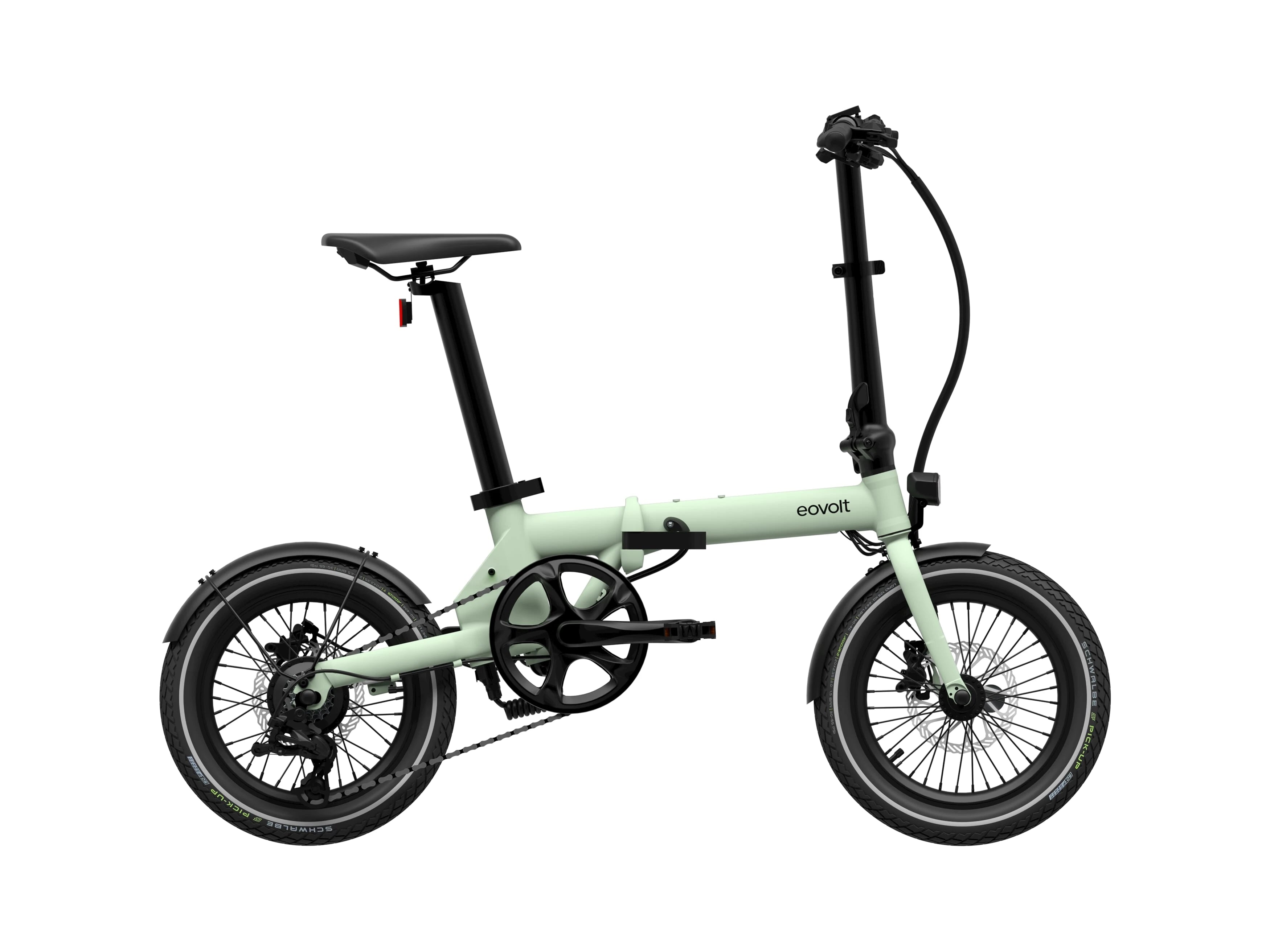 Eovolt elektrische vouwfiets morning 16 origins v3 groen AE-trading