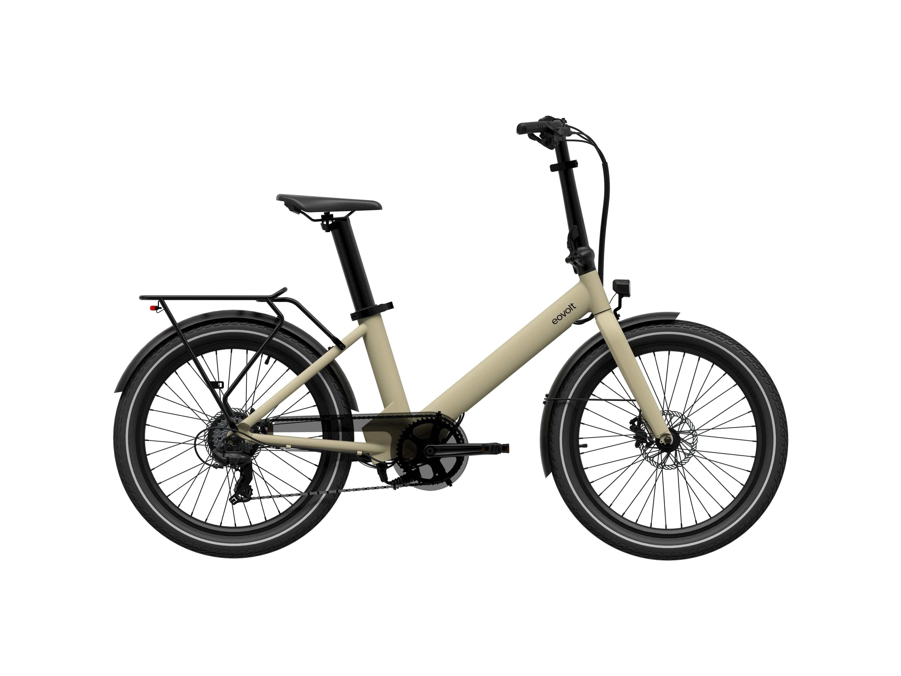 Eovolt elektrische compactfiets Evening 24 v2 zand AE-trading