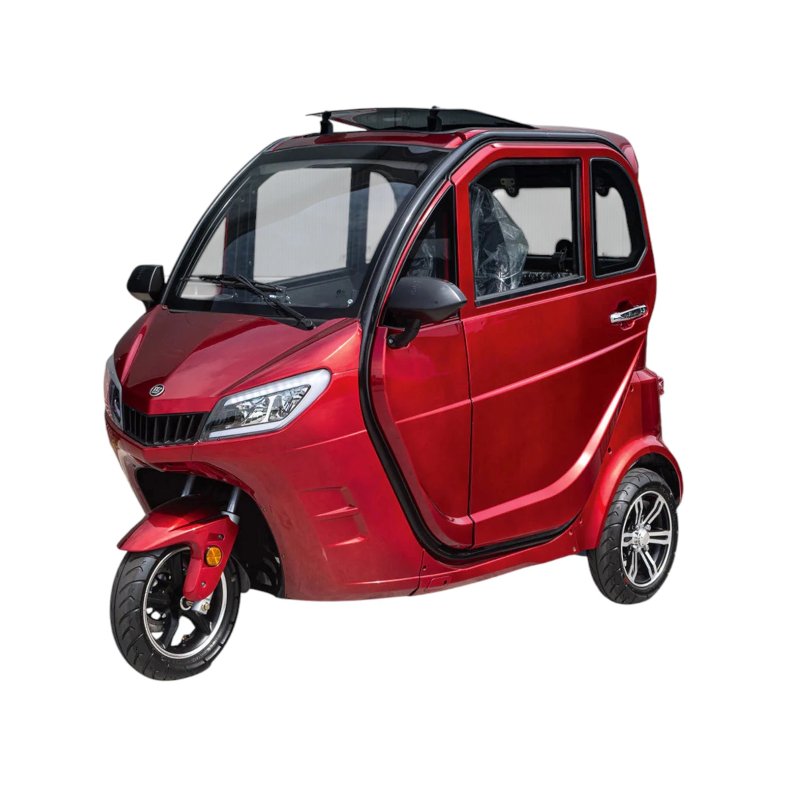 Elektrische Invalide Voertuig 3 Wiel TTZ Electric Rood - AE-trading