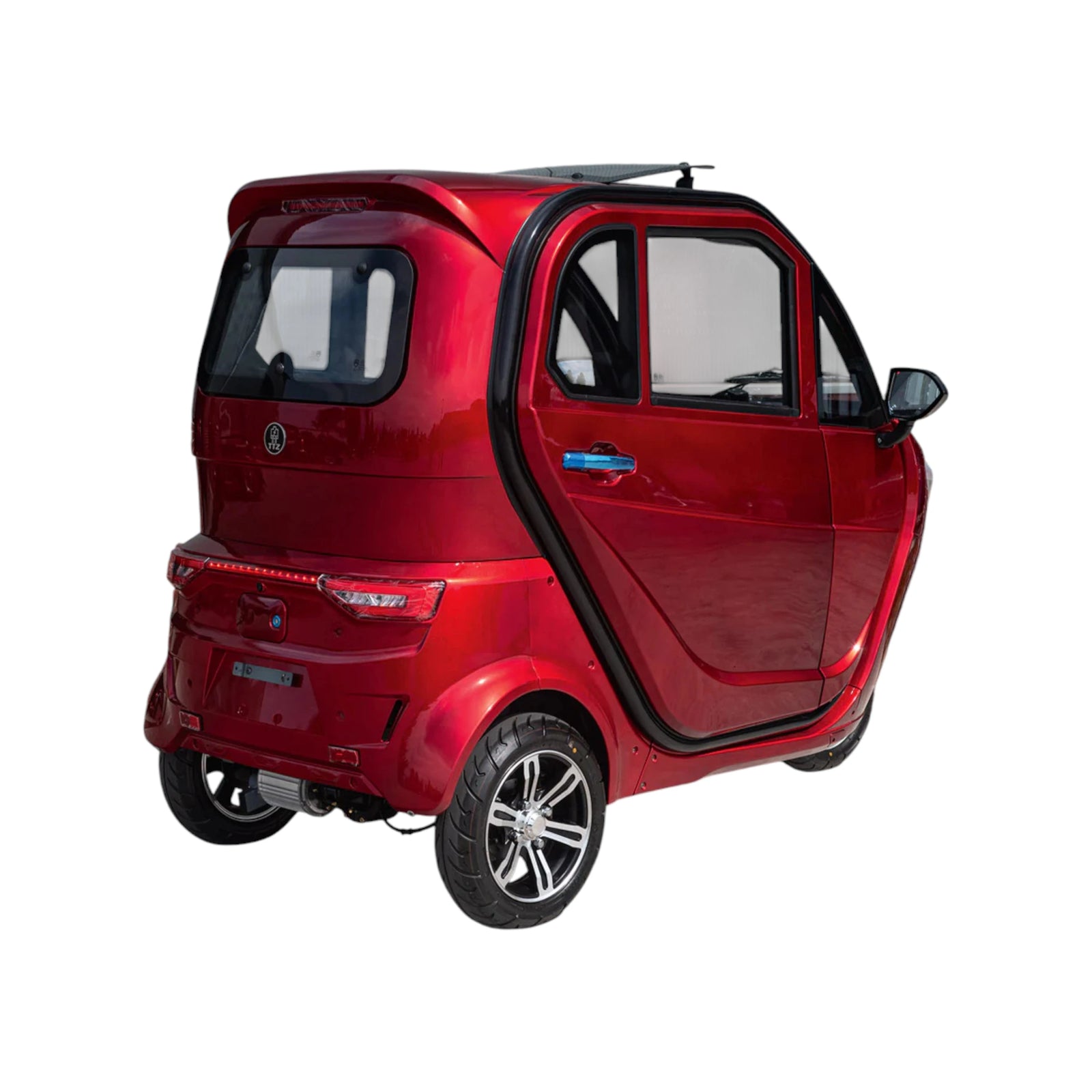 Elektrische Invalide Voertuig 3 Wiel TTZ Electric Rood - AE-trading