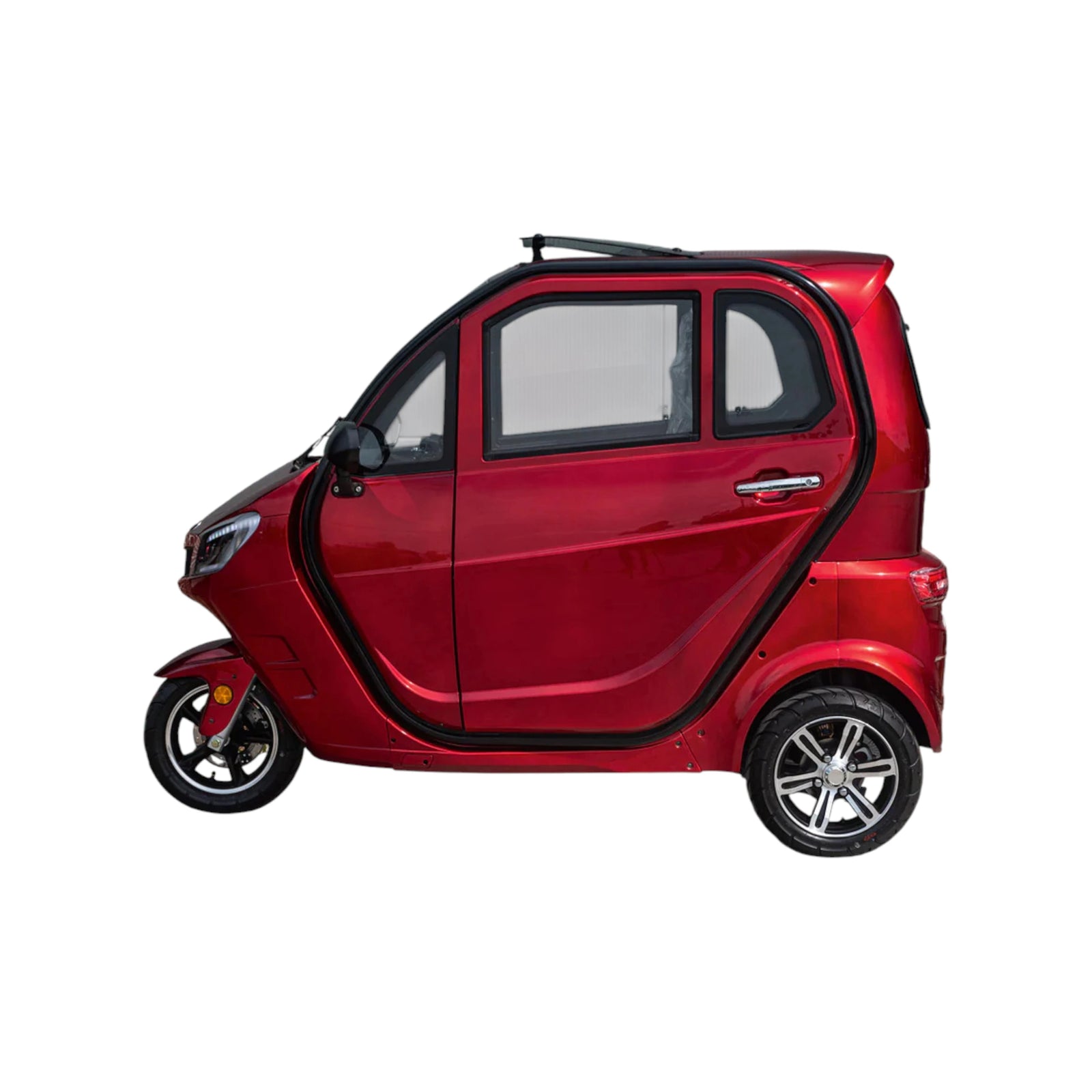 Elektrische Invalide Voertuig 3 Wiel TTZ Electric Rood - AE-trading