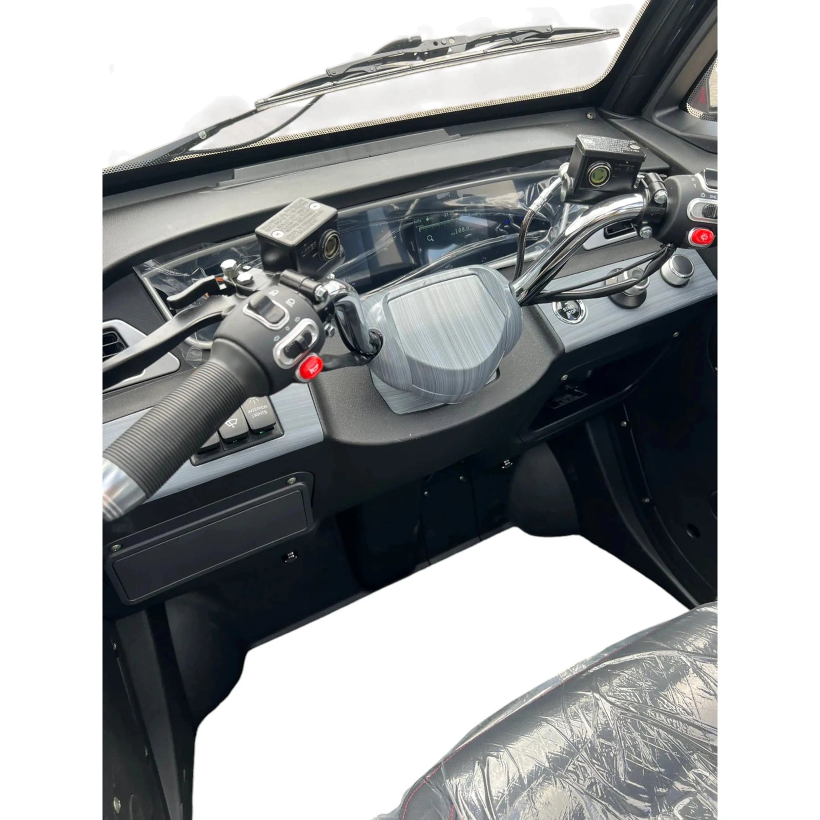 Elektrische Invalide Voertuig 3 Wiel TTZ Electric Rood - AE-trading
