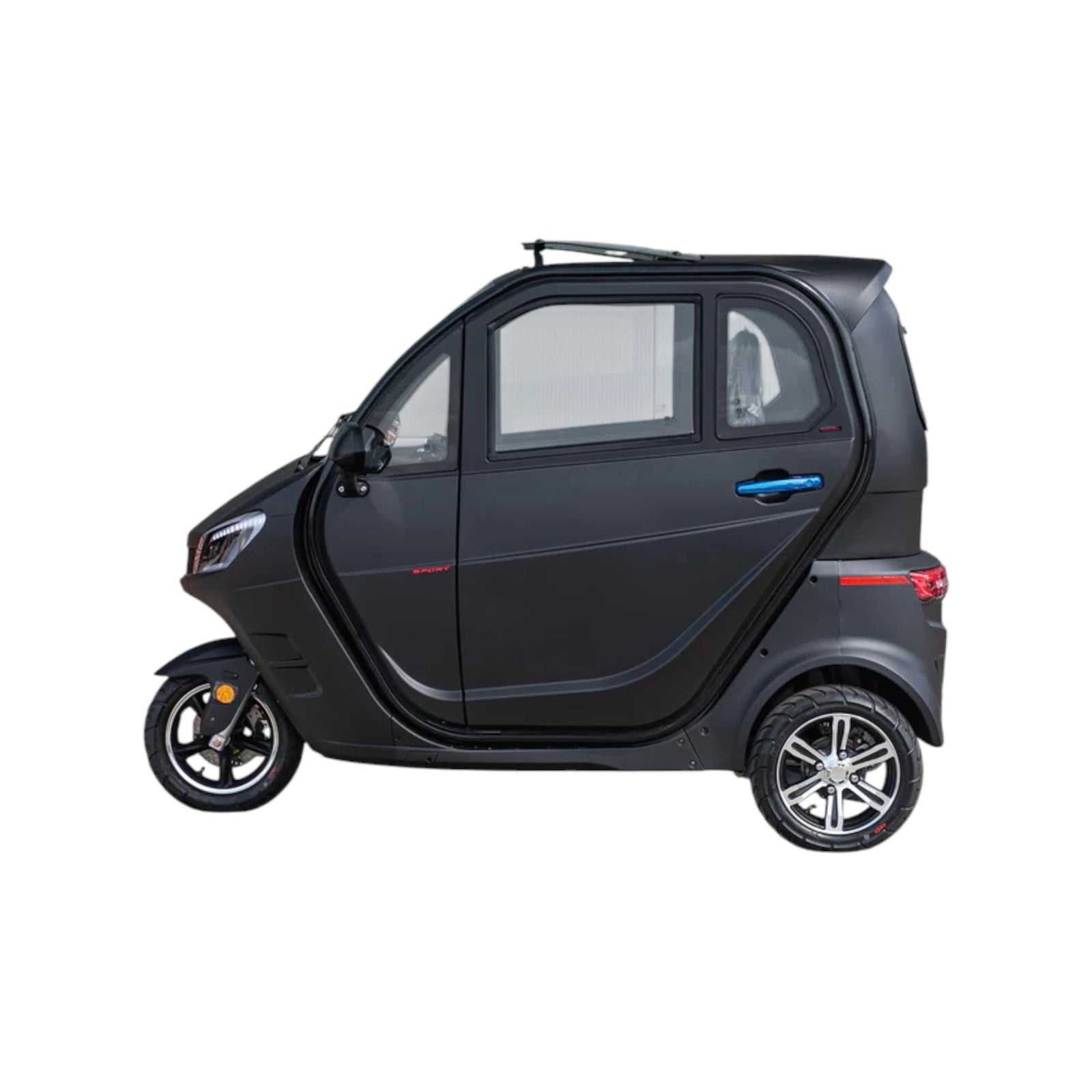 Elektrische Invalide Voertuig 3 Wiel TTZ Electric Zwart - AE-trading