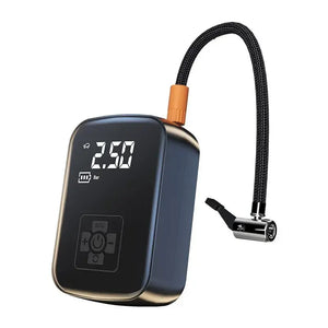 Elektrische bandenpomp - Anroc - 4 opzetstukken- 6400 MAH - AE-trading