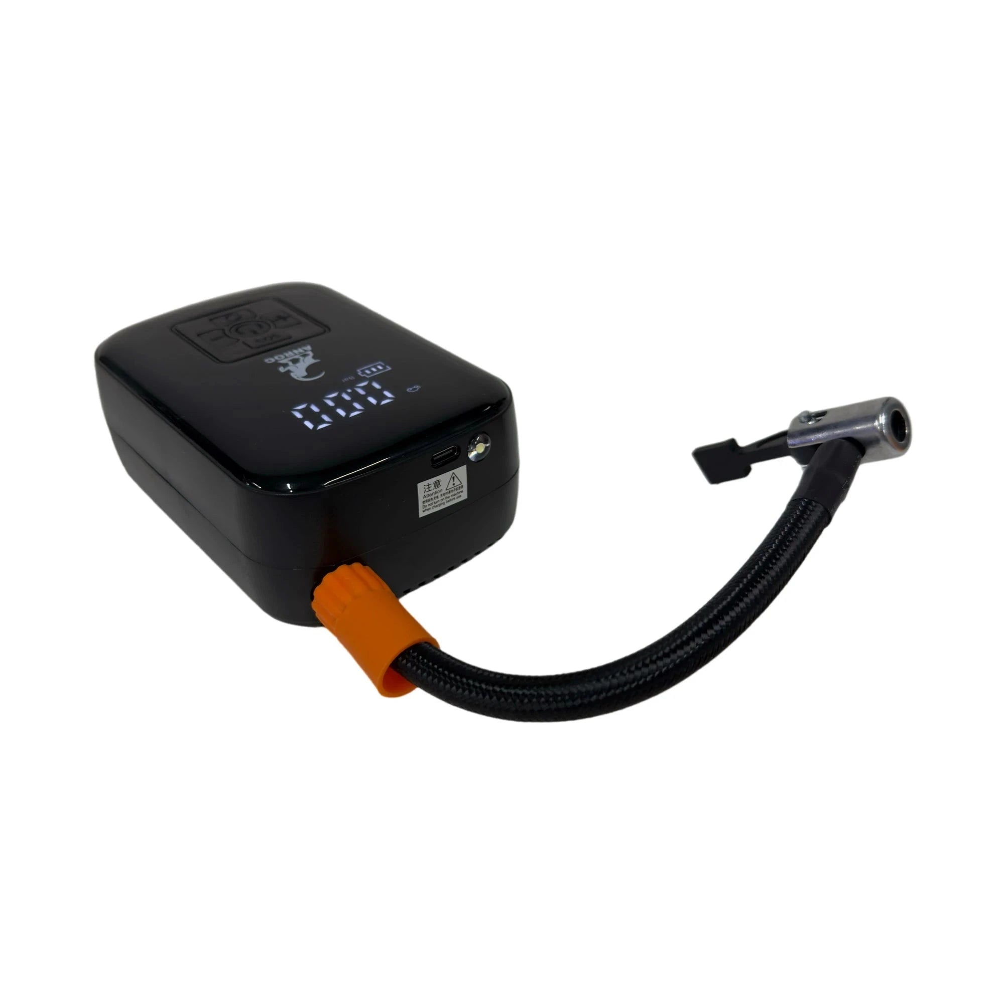 Elektrische bandenpomp - Anroc - 4 opzetstukken- 6400 MAH - AE-trading