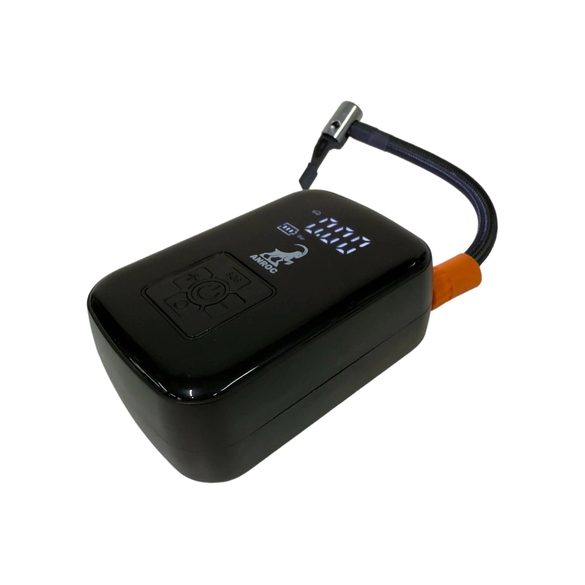Elektrische bandenpomp - Anroc - 4 opzetstukken- 6400 MAH - AE-trading
