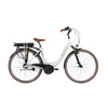 Eluxo E-Voltage City N8 - Elektrische Fiets - Mat Wit - 28 inch - Accu 468Wh - 250W Bewo Middenmotor - Shimano Revoshifter 8 Versnellingen - V-Brake Remmen - AE-trading