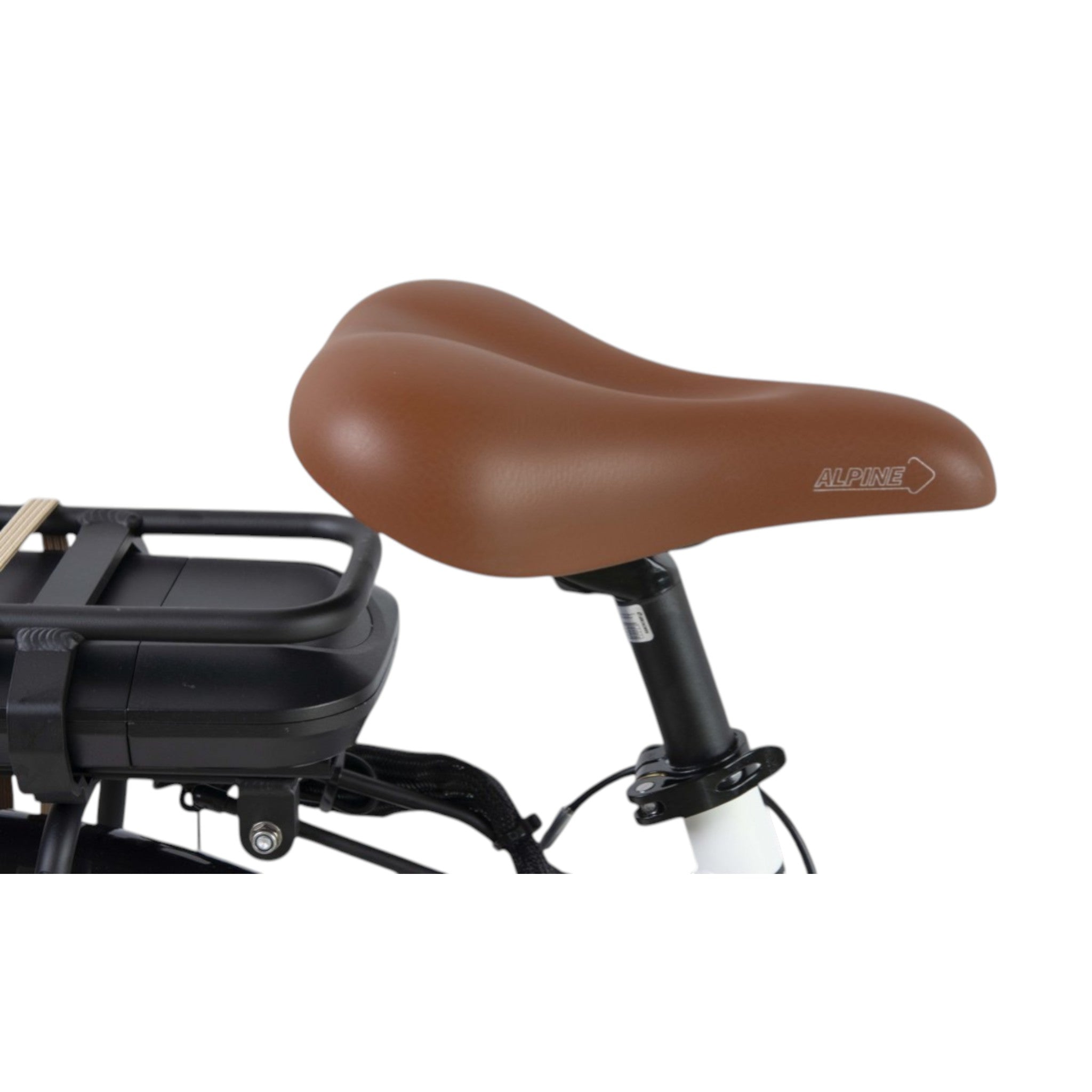 Eluxo E-Voltage City N8 - Elektrische Fiets - Mat Wit - 28 inch - Accu 468Wh - 250W Bewo Middenmotor - Shimano Revoshifter 8 Versnellingen - V-Brake Remmen - AE-trading