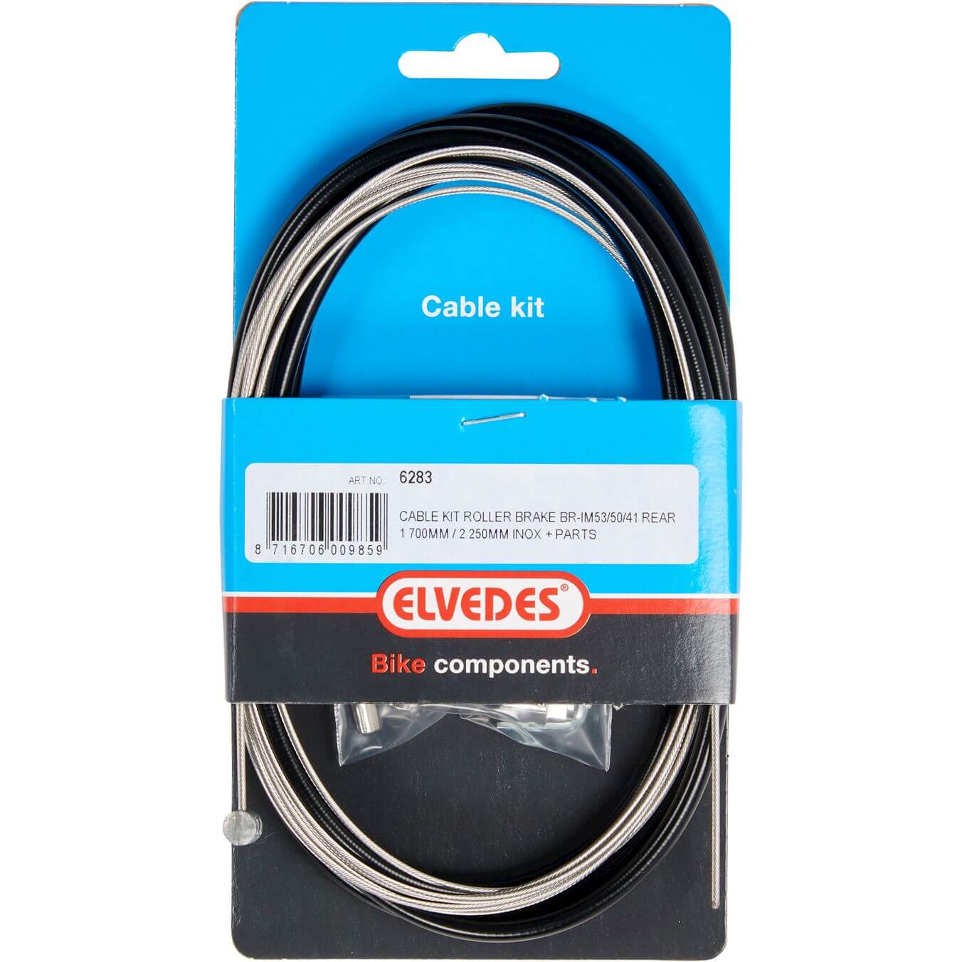 Elvedes remkabel achter Rollerbrake br-im41/50/53 zwart - AE-trading