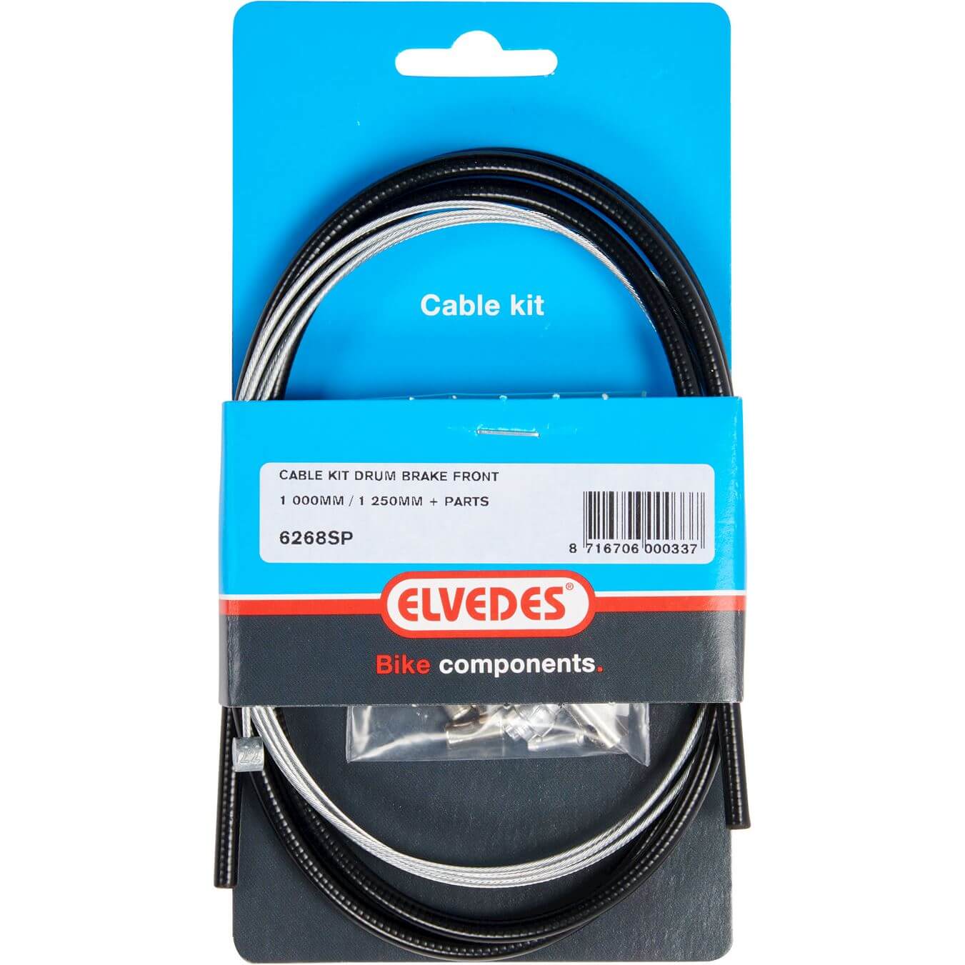 Elvedes remkabel kit voor + inbus draadeind - AE-trading