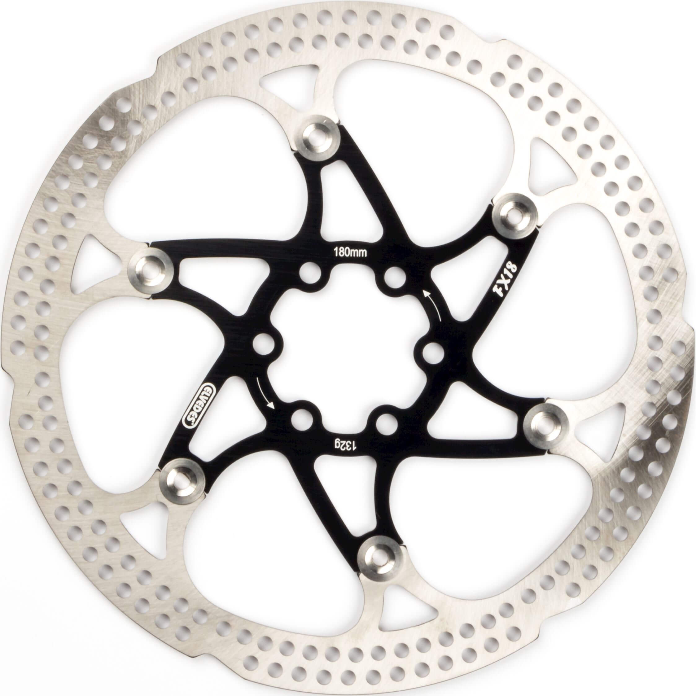 Elvedes remschijf 180mm zwart - AE-trading