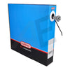 Elvedes schakel binnenkabels rvs 0.9mm nippel 4x4 doos (50) - AE-trading