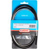 Elvedes schakel kabel Nexus rvs zwart - AE-trading